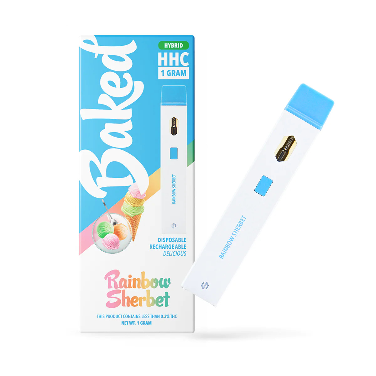 Baked HHC 1 Gram Disposable - Image 3